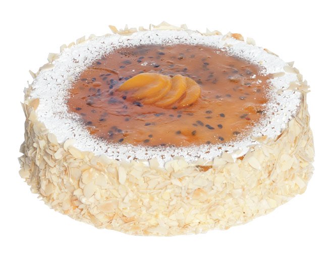 Baked Peach & Passionfruit