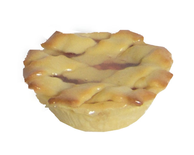 apple lattice tartlet